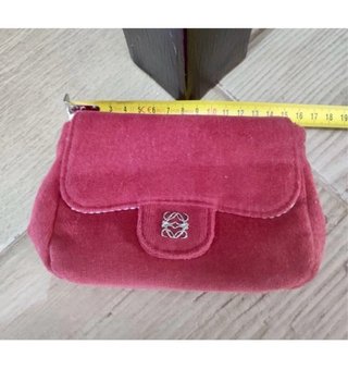 Bolso de mano Loewe rosa/rojo
