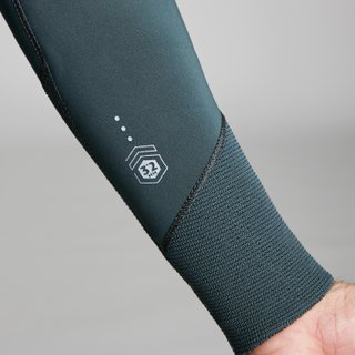 Neopreno surf Hombre agua templada 3/2mm 900 verde oscuro