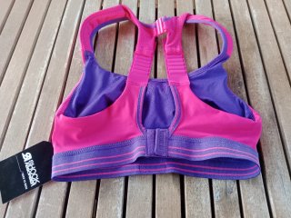 Sujetador deportivo Shock Absorber rosa/morado