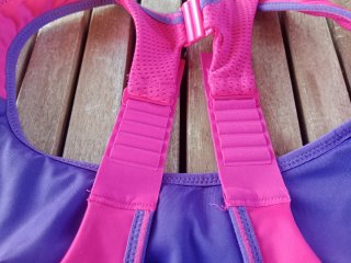Sujetador deportivo Shock Absorber rosa/morado