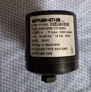 Bobina Brahma E6G*SR8*1/4*GMO 110V