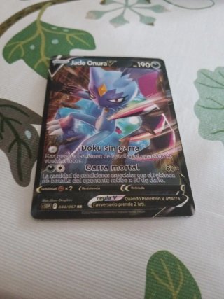 Carta Pokémon Jade Onura V 044/067 RR