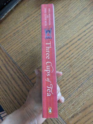 Libro Three Cups of Tea