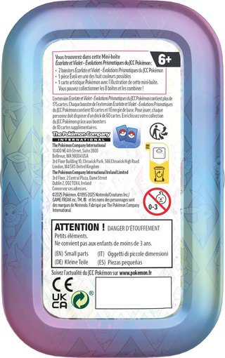 Pokémon mini caja cartas coleccionables portátil