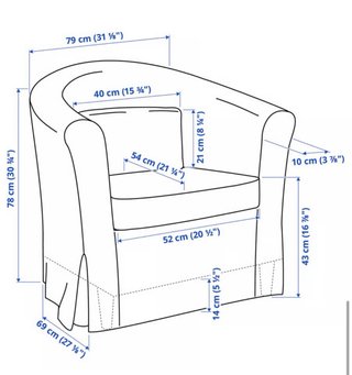 Butaca TULLSTA Ikea Beige