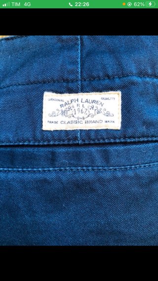 Pantaloni Ralph Lauren bambina blu