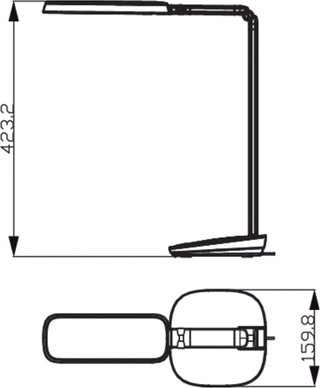 - Philips lámpara de mesa LED regulable