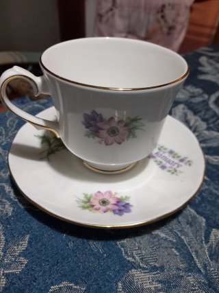 Tazza e piattino Duchess January