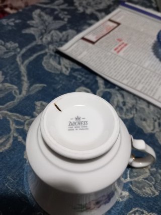 Tazza e piattino Duchess January