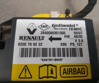 Centralita airbag dacia 441405 2840096301300 logan