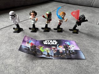 Figuras Star Wars Obi Wan y Stormtrooper