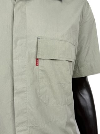 Camicia Levi's Red Tab Uomo L Manica Corta Verde