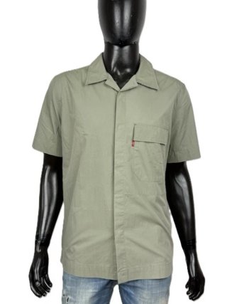Camicia Levi's Red Tab Uomo L Manica Corta Verde