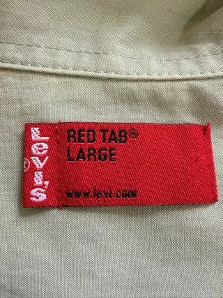 Camicia Levi's Red Tab Uomo L Manica Corta Verde