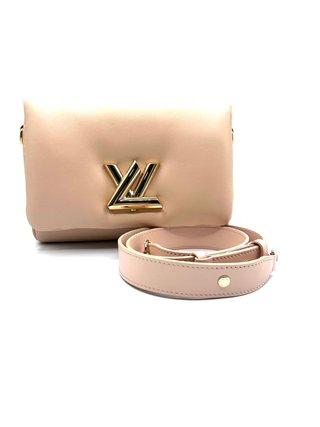 Louis Vuitton Twist Padded Beige Cuero Dorado