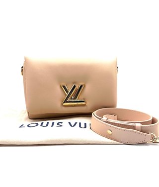 Louis Vuitton Twist Padded Beige Cuero Dorado