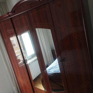 Dormitorio Matrimonio Madera Oscura