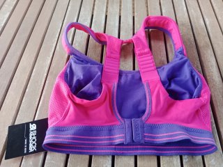 Sujetador deportivo Shock Absorber rosa/morado!