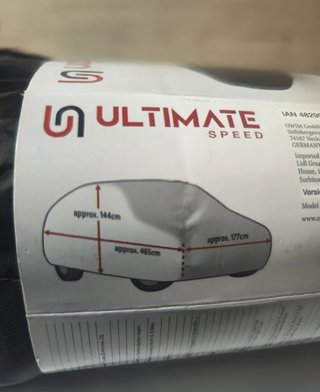 Funda Coche SUV Ultimate Speed Negra