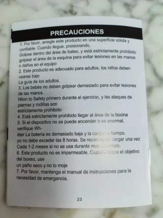 Máquina de boxeo inteligente