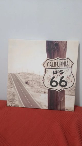 Cuadro Ruta 66 California