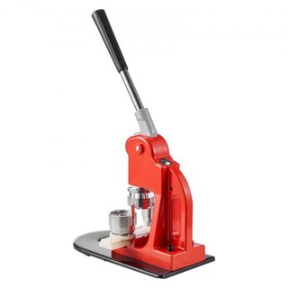 Máquina de Hacer Botones, Kit de Prensa de Insignias de 32 mm (1.25 pulgadas), Regalos DIY para Niños, Suministros para Hacer Botones con 500 piezas de Piezas de Botón, Cortador Circular y Libro M...