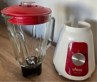 Batidora de vaso Ufesa Ruby Red