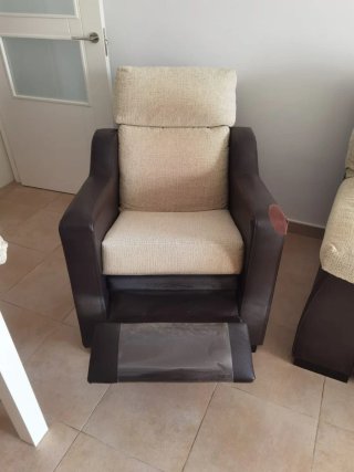 Conjunto de sofá y sillones relax