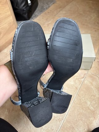 Zapatos tacón Pull&Bear animal print