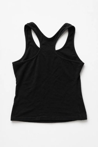 Top Y2K Pop Art Estampado Negro Talla S