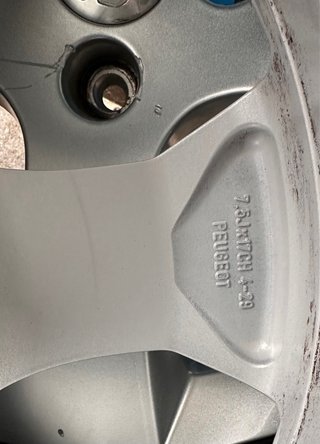 Llantas 17” Peugeot 3008 4x108