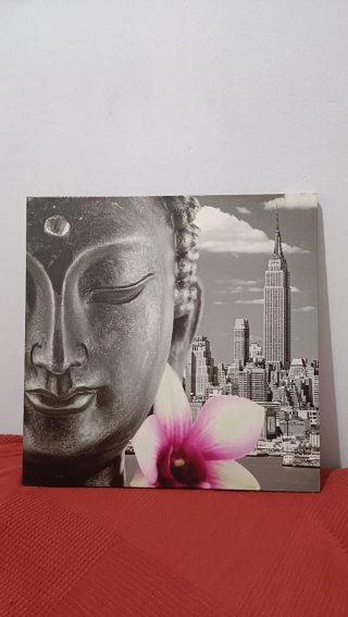 Cuadro Buda NY Flor
