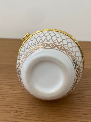 Uovo/portagioie tipo Fabergé