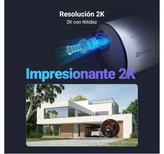 Cámara Vigilancia EZVIZ CB3 WiFi Exterior 2K