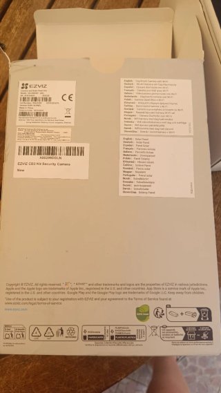 Cámara Vigilancia EZVIZ CB3 WiFi Exterior 2K