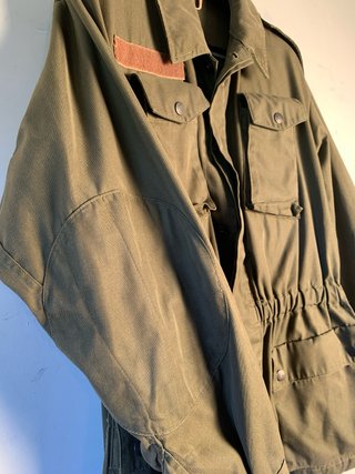 Giacca Militare Esercito Italiano Vintage Verde