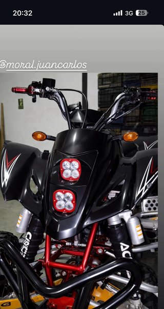 Faro Suzuki LTZ y Kawasaki KFX