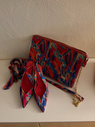 Scarpe e Borsa Prima Donna Multicolor
