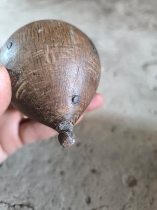 Trompo de madera antiguo (Peonza)