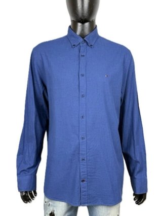 Camicia Tommy Hilfiger Uomo XL Pois New York Fit