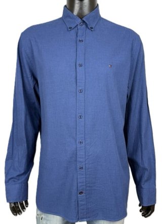 Camicia Tommy Hilfiger Uomo XL Pois New York Fit