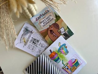 Libro para colorear capibaras antiestrés kawaii