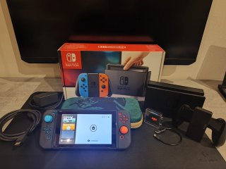 Nintendo Switch -Con muchos juegos (V1), impecable
