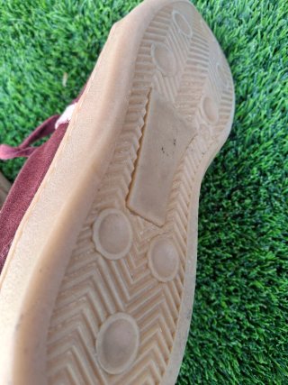 Zapatillas Eseoese Ante Granate