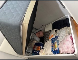 Cama 105 con canapé, cabecero y colchón