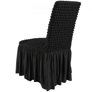 Cubiertas de Silla Plegables de Spandex Elástico, Cubierta de Silla Ajustable Universal con Falda, Fundas Protectores Removibles y Lavables, para Bodas, Vacaciones, Banquetes, Fiestas, Celebracion...