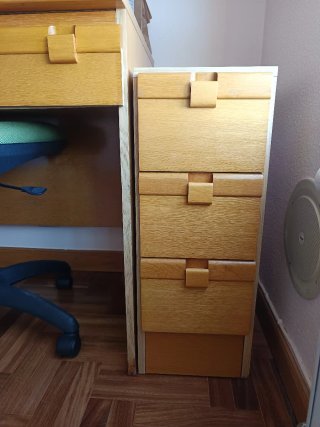 Cajonera de madera