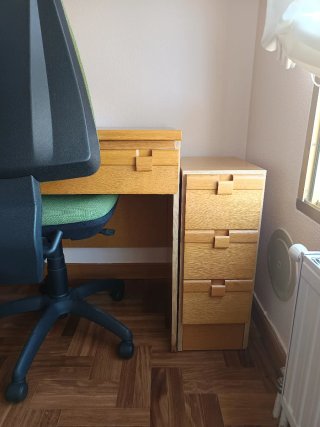 Cajonera de madera