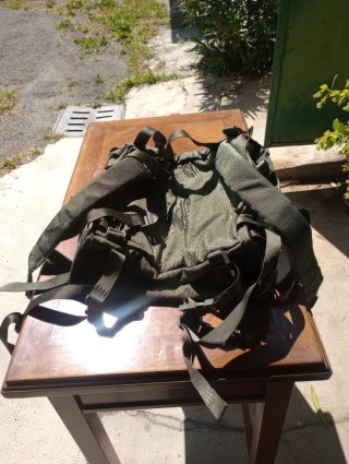 Coppia zaino e zainetto militare nuovi