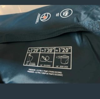 2 Colchónes hinchables Quechua Comfort 120cm